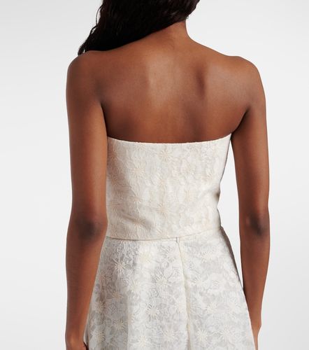 Top court Elegante Agile à fleurs - Max Mara - Modalova