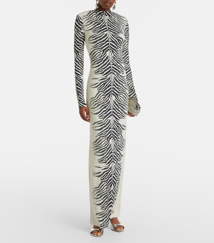 Robe longue Kari à imprimé zèbre - De La Vali - Modalova
