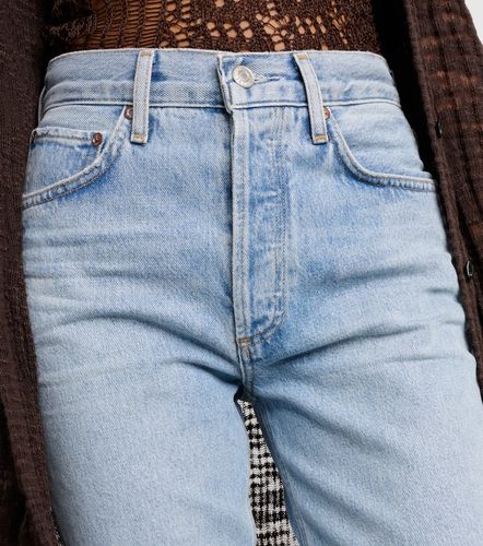Jean straight Riley taille haute - Agolde - Modalova