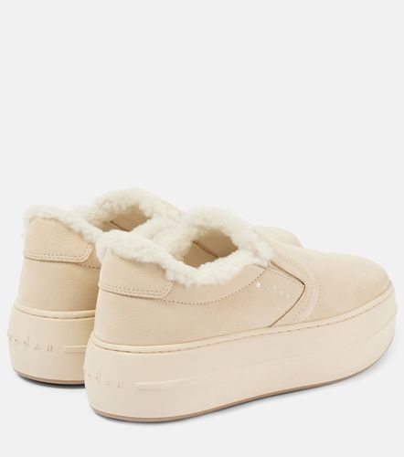 Baskets slip-on Skyscraper en daim à plateforme - Hogan - Modalova