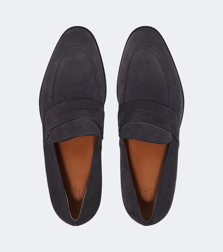 Zegna Mocassins New Classic en daim - Zegna - Modalova