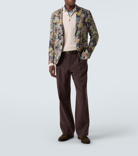 Polo en jacquard de laine mélangée - Etro - Modalova