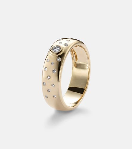 Bague en or 14 ct et diamants - Roxanne First - Modalova