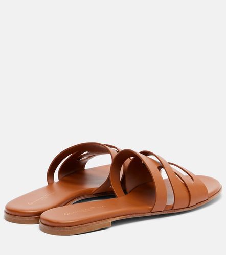 Gianvito Rossi Mules Nora en cuir - Gianvito Rossi - Modalova