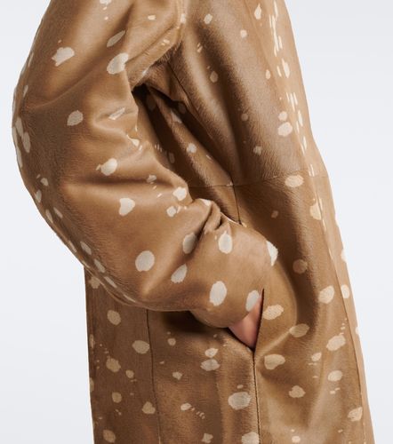 Manteau Liza en cuir façon poulain - Loulou de Saison - Modalova
