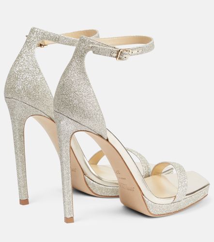 Sandales Alva 120 en cuir à ornements - Jimmy Choo - Modalova