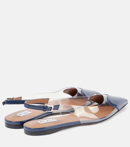 Alaïa Ballerines Le Cœur en cuir verni et PU - Alaia - Modalova