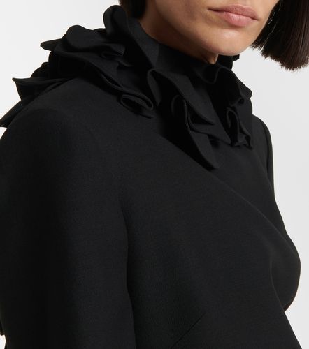 Robe en Crepe Couture à volants - Valentino - Modalova
