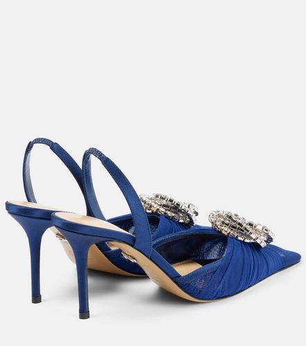 Escarpins slingback Galaxy 85 en tulle - Mach & Mach - Modalova