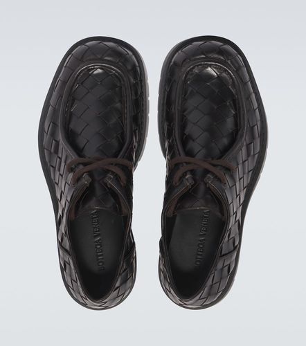Mocassins Haddock en cuir intrecciato - Bottega Veneta - Modalova