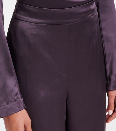 Pantalon ample Tova en satin de soie - Joseph - Modalova