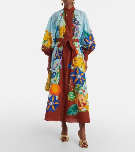 Alémais Robe chemise Dahlia en coton et soie - Alemais - Modalova