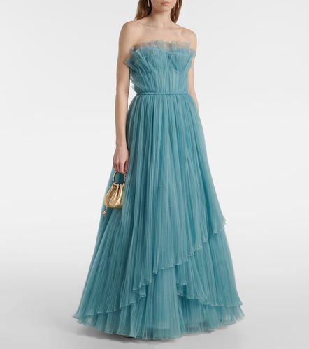 Robe longue Marinel en tulle - Costarellos - Modalova