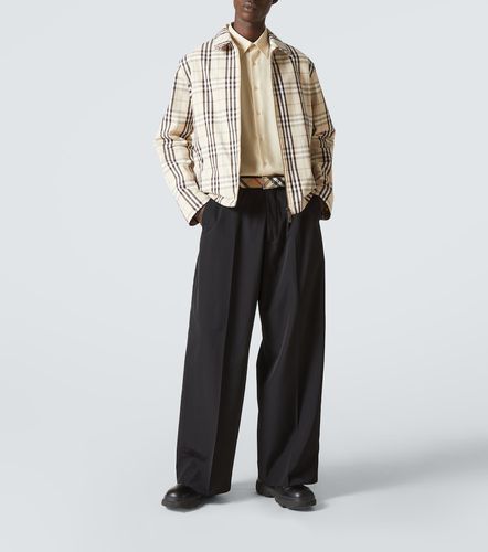 Veste Check en coton - Burberry - Modalova