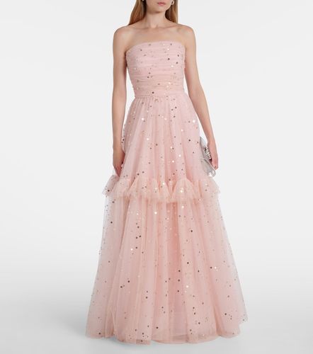 Robe longue à sequins - Jenny Packham - Modalova