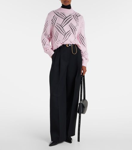 Pull en laine vierge et dentelle - Jil Sander - Modalova