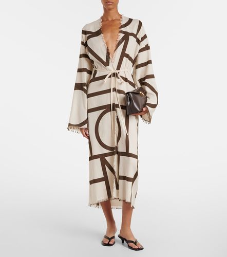 Kimono de plage Monogram en coton - Toteme - Modalova