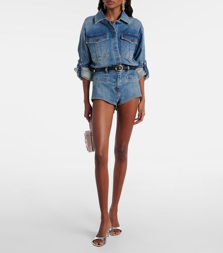 Combi-short en jean à ornements - Self-Portrait - Modalova