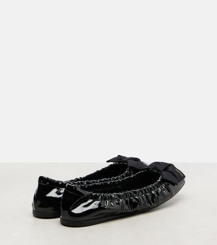 Prada Ballerines en cuir verni - Prada - Modalova