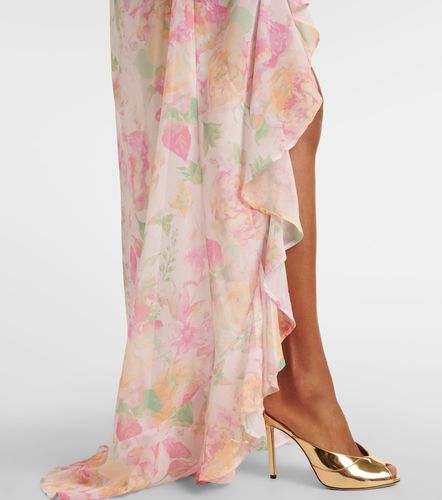Robe longue Malena à fleurs et volants - Bananhot - Modalova