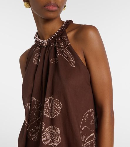 Top Cleo imprimé en coton - Poupette St Barth - Modalova