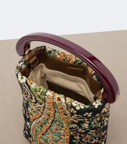 Sac Crisp Micro à fleurs - Dries Van Noten - Modalova