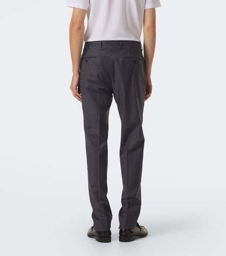 Pantalon ajusté en laine vierge - Slowear - Modalova