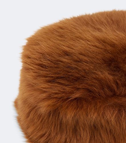 Saint Laurent Chapeau en shearling - Saint Laurent - Modalova