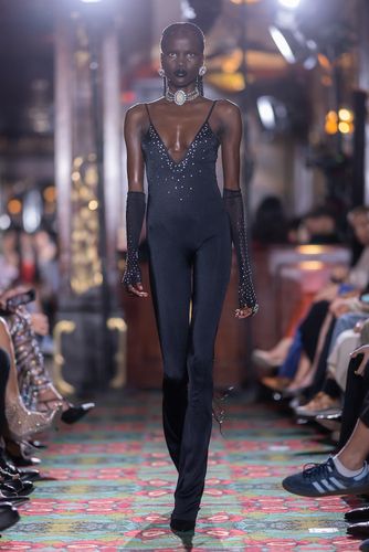 Combi-pantalon à ornements - Alessandra Rich - Modalova