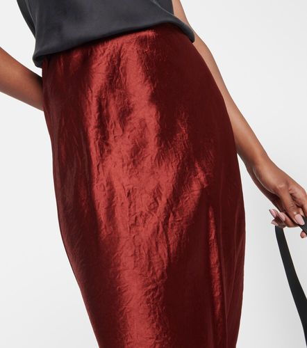 Jupe midi Leisure Alessio en satin - Max Mara - Modalova