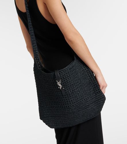 Sac porté épaule Le 5 à 7 Medium en raphia - Saint Laurent - Modalova