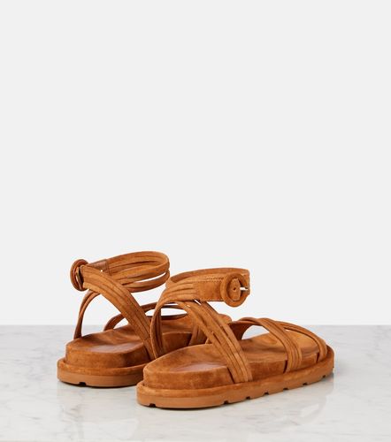 Sandales Lianne en daim - Gianvito Rossi - Modalova