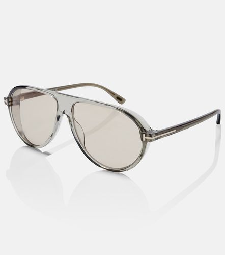 Lunettes de soleil aviateur Marcus T Icon - Tom Ford - Modalova