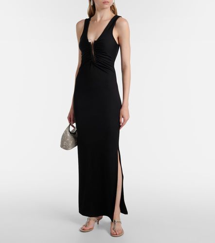 Robe longue Crystal Pin à ornements - Christopher Esber - Modalova