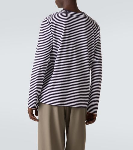 Sunspel T-shirt rayé en coton - Sunspel - Modalova
