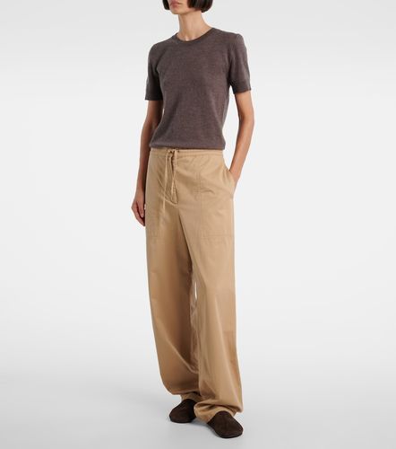 Pantalon ample Mende en coton et cachemire - The Row - Modalova