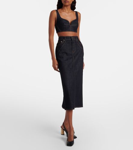 Givenchy Jupe midi en denim - Givenchy - Modalova
