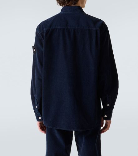 Surchemise Compass en velours côtelé - Stone Island - Modalova