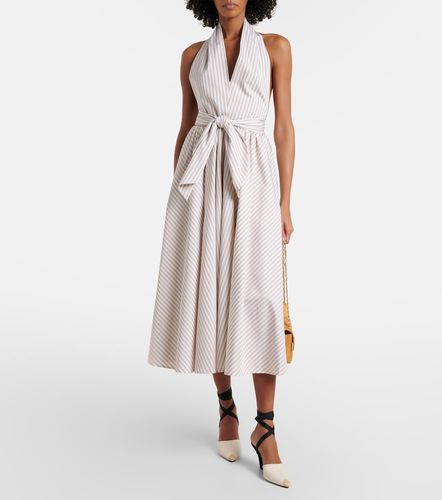 Patou Robe midi rayée en coton - Patou - Modalova