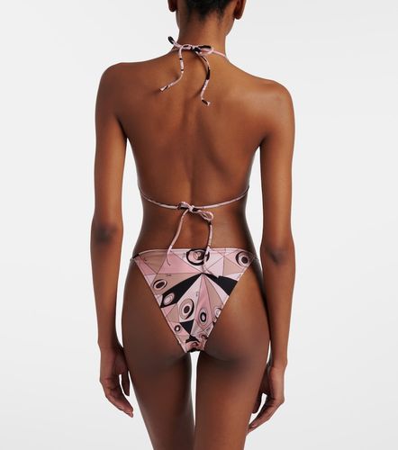 Haut de bikini Occhi à détail chaîne - Pucci - Modalova