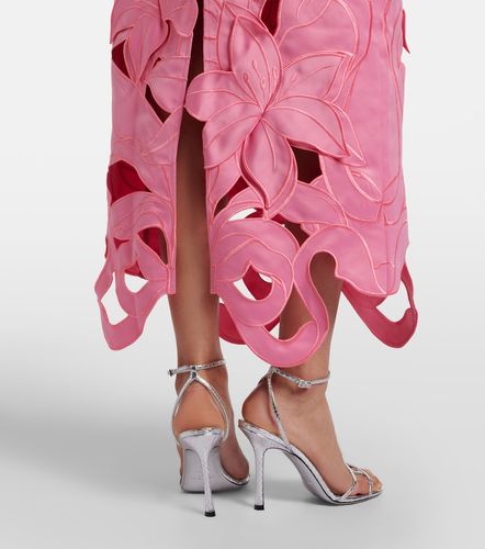 Robe bustier Rayna à appliqués floraux - Leo Lin - Modalova