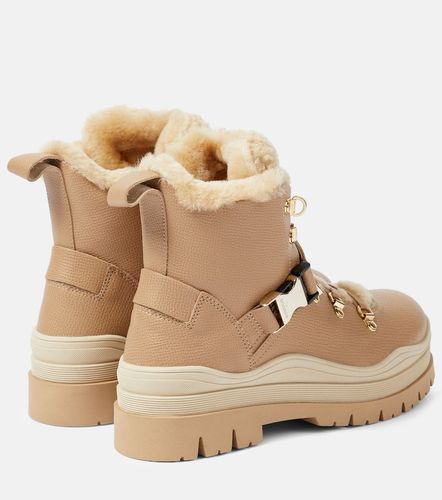 Bottines Arosa en cuir et shearling - Bogner - Modalova