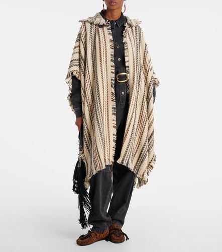 Marant Etoile Poncho Iseline rayé - Marant Etoile - Modalova