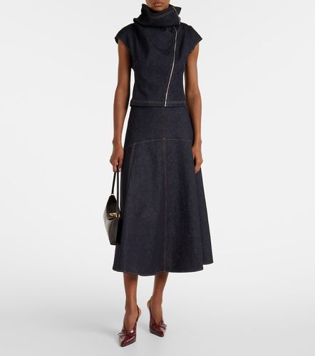 Jupe midi Triangle De-Nîmes en jean - Jacquemus - Modalova