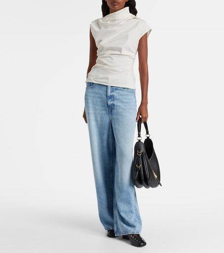 Ganni Top en coton mélangé - Ganni - Modalova