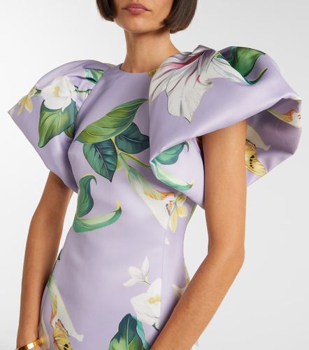 Robe longue Lucinda à fleurs - Leo Lin - Modalova