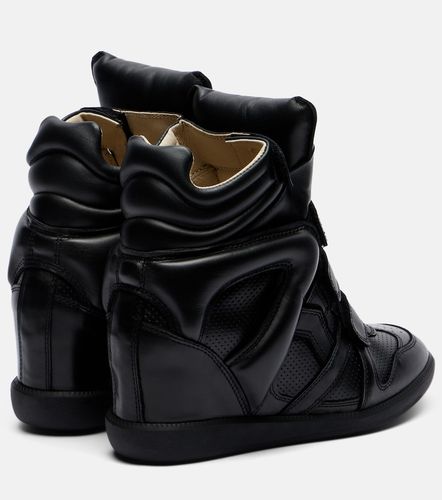 Baskets compensées Bekett en cuir - Isabel Marant - Modalova
