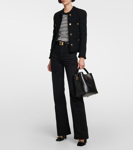 Saint Laurent Top Cassandre rayé - Saint Laurent - Modalova