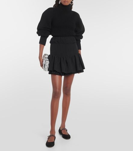 Ballerines Crystal Mary Ribbon en daim - Gianvito Rossi - Modalova