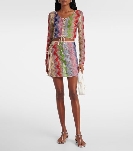 Missoni Mini-jupe Zigzag en crochet - Missoni - Modalova